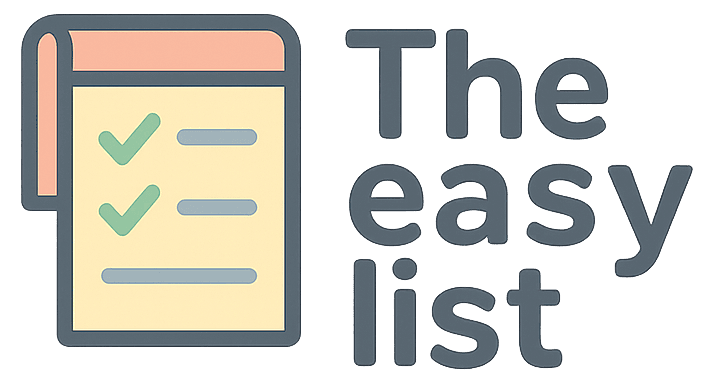 The easy list logo